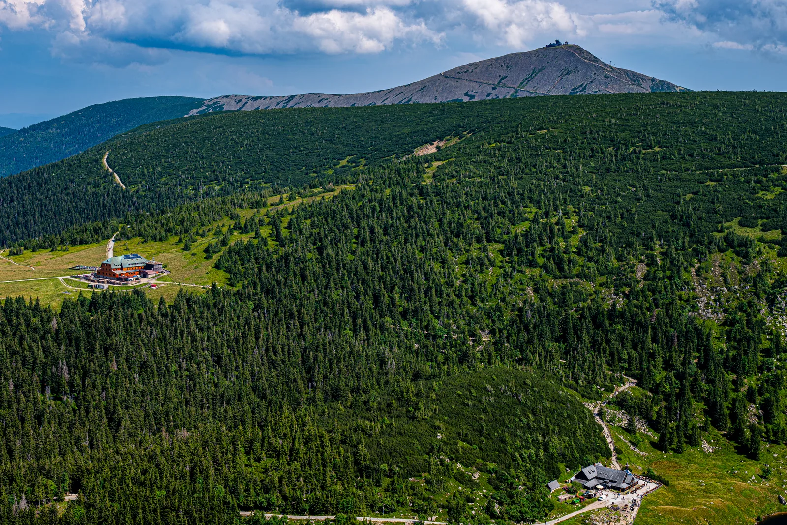 Schronisko na hali w Karkonoszach